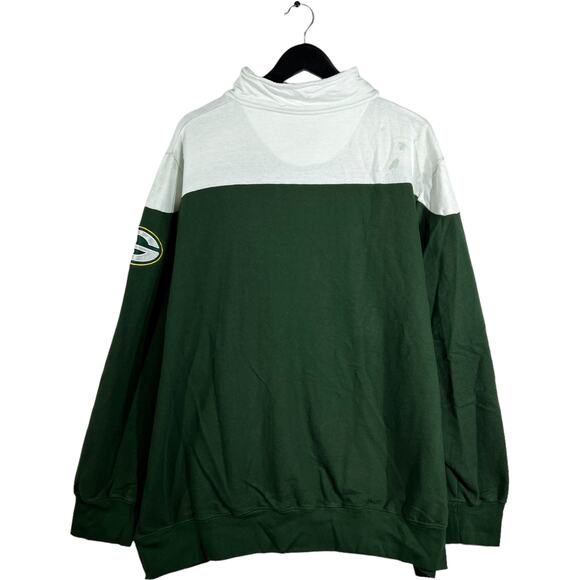 Green Bay Packers Quarter-Zip Crewneck - Picture 5 of 8